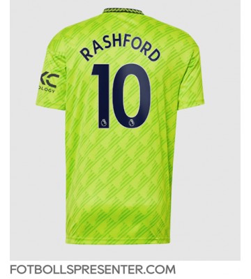 Manchester United Marcus Rashford #10 Tredje Matchtröja 2022-23 Kortärmad